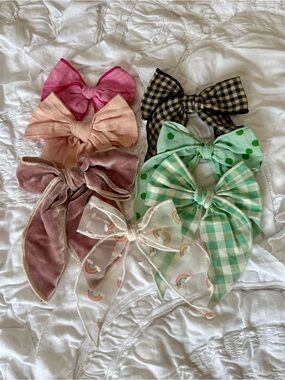 Wunderkin + small shop assorted midi fable bow lot
